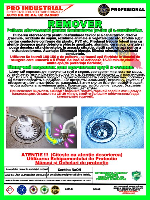 REMOVER 500ml.